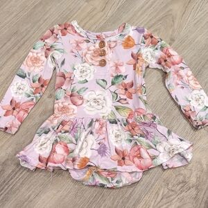 Posh Peanut Pink Floral Button-Up Shirt